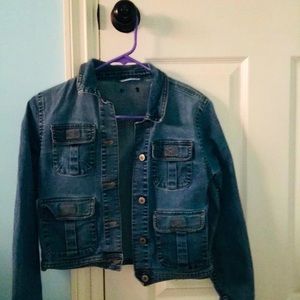Denim kids jacket